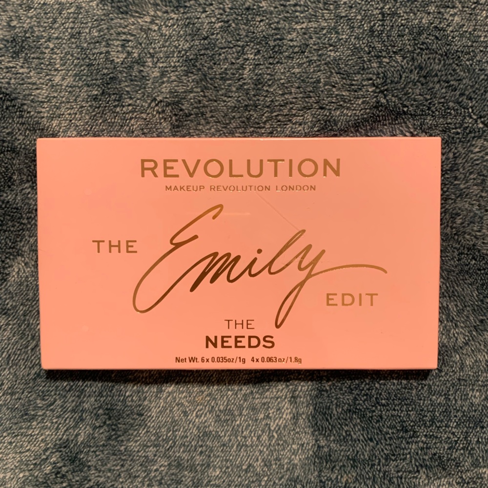NWT Revolution x Emily Noel “The Emily Edit: The Needs” palette